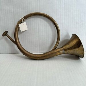 Vintage french horn approx 12in